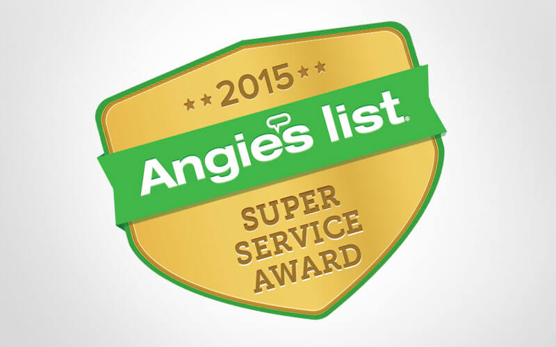 Esteemed 2015 Angie’s List Super Service Award - The Right Choice Heating and Air Inc