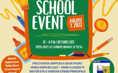 Farmers Branch Back to School Event