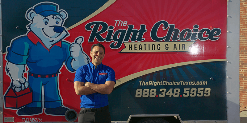 about us -The Right Choice Heating and Air Inc