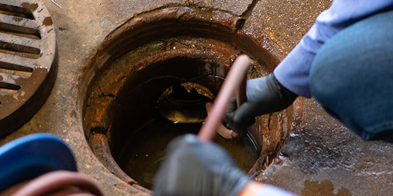 Sewer Line Cleanout - The Right Choice Heating and Air Inc